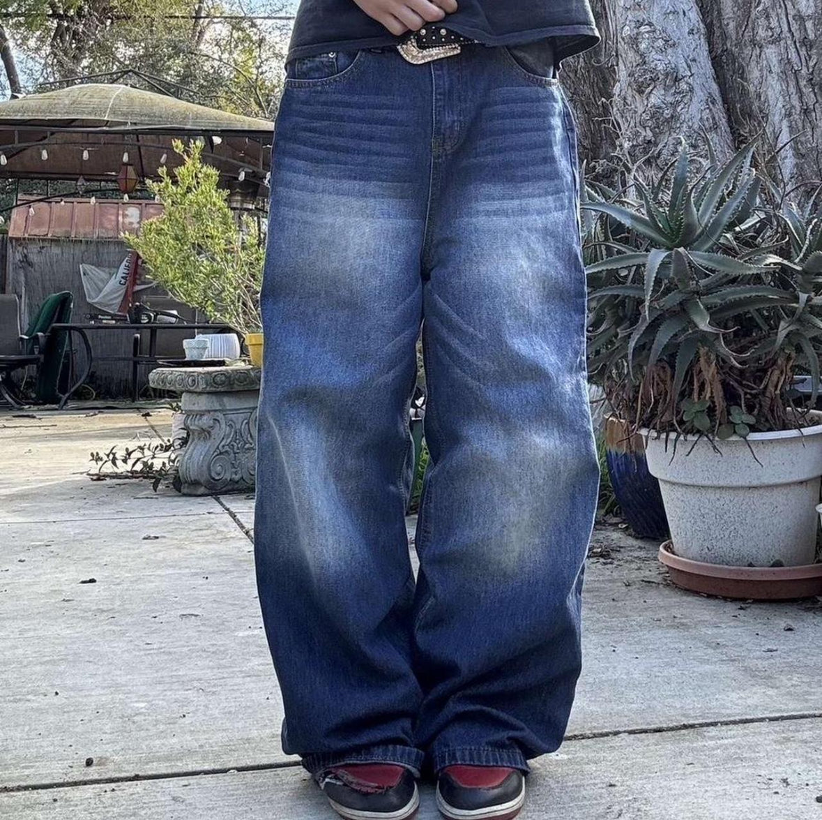 Dark Blue Aki Jeans